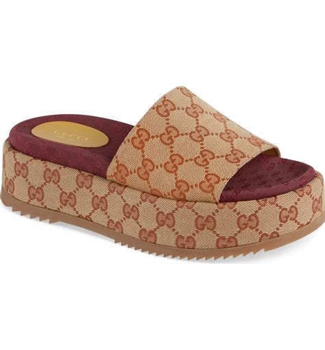 gucci slip ons women's|gucci slides women price.